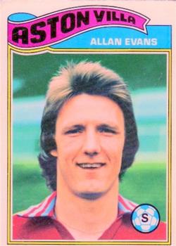 1978-79 Topps #292 Allan Evans Front