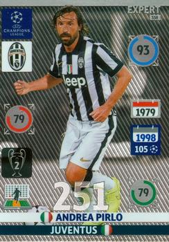 2014-15 Panini Adrenalyn XL UEFA Champions League - Experts #338 Andrea Pirlo Front