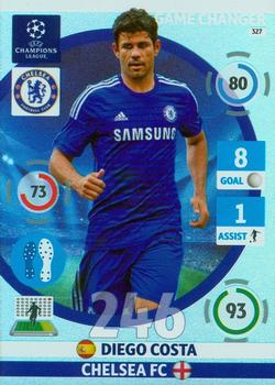 2014-15 Panini Adrenalyn XL UEFA Champions League - Game Changers #327 Diego Costa Front