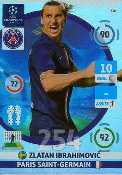 2014-15 Panini Adrenalyn XL UEFA Champions League - Game Changers #330 Zlatan Ibrahimovic Front