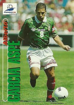 1998 Panini World Cup #55 Alberto Garcia Aspe Front