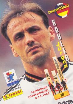 1998 Panini World Cup #28 Jürgen Kohler Back