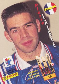 1998 Panini World Cup #29 Pierre Laigle  Back