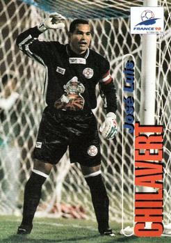 1998 Panini World Cup #4 Jose Luis Chilavert Front