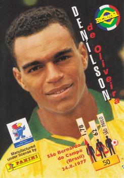 1998 Panini World Cup #50 Denilson Back
