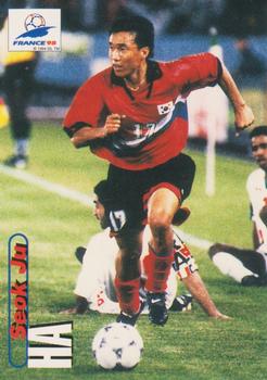 1998 Panini World Cup #56 Ha Seok-ju Front