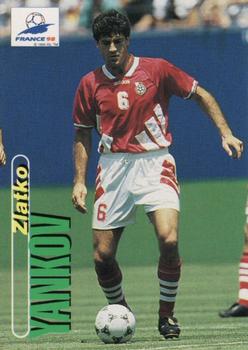 1998 Panini World Cup #72 Zlatko Yankov Front