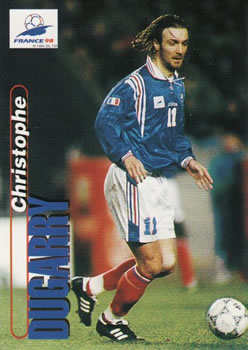 1998 Panini World Cup #79 Christophe Dugarry  Front