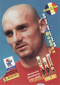 1998 Panini World Cup #7 Bogdan Stelea Back