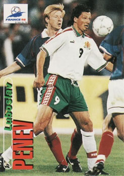 1998 Panini World Cup #95 Luboslav Penev  Front
