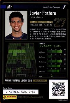 2013 Panini Football League (PFL01) #097 Javier Pastore Back