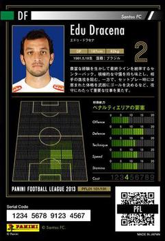 2013 Panini Football League (PFL01) #101 Edu Dracena Back