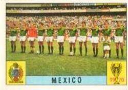 1970 Panini FIFA World Cup Mexico Stickers #NNO Team Front