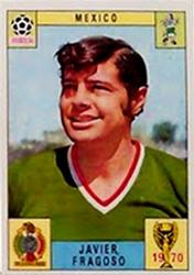 1970 Panini FIFA World Cup Mexico Stickers #NNO Javier Fragoso Front
