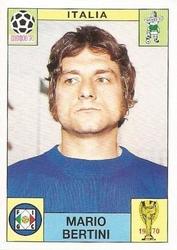 1970 Panini FIFA World Cup Mexico Stickers #NNO Mario Bertini Front