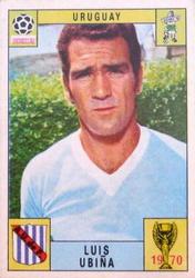 1970 Panini FIFA World Cup Mexico Stickers #NNO Luis Ubina Front