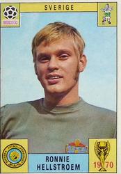 1970 Panini FIFA World Cup Mexico Stickers #NNO Ronnie Hellstroem Front