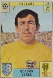 1970 Panini FIFA World Cup Mexico Stickers #NNO Gordon Banks Front