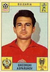 1970 Panini FIFA World Cup Mexico Stickers #NNO Georgi Asparuhov Front