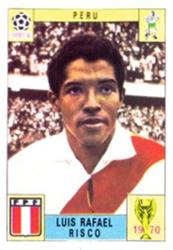 1970 Panini FIFA World Cup Mexico Stickers #NNO Luis Rafael Risco Front