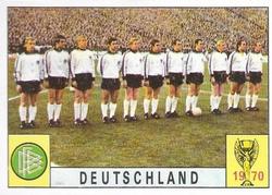 1970 Panini FIFA World Cup Mexico Stickers #NNO Team Front