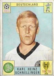 1970 Panini FIFA World Cup Mexico Stickers #NNO Karl-Heinz Schnellinger Front