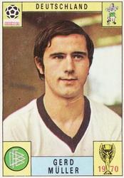 1970 Panini FIFA World Cup Mexico Stickers #NNO Gerd Müller Front
