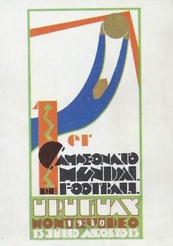 1974 Panini FIFA World Cup Munich Stickers #15 World Cup 1930 Poster Front