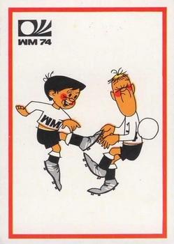 1974 Panini FIFA World Cup Munich Stickers #60 Tip & Tap Front