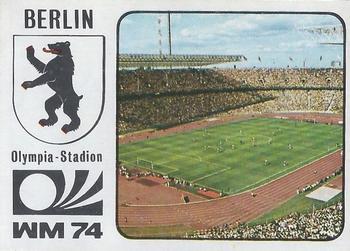 1974 Panini FIFA World Cup Munich Stickers #70 Olympiastadion Front