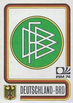 1974 Panini FIFA World Cup Munich Stickers #79 Stema Germania Front