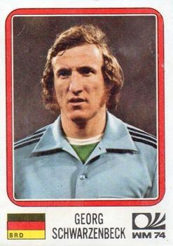 1974 Panini FIFA World Cup Munich Stickers #92 Georg Schwarzenbeck Front