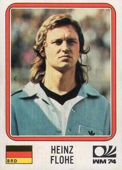 1974 Panini FIFA World Cup Munich Stickers #95 Heinz Flohe Front