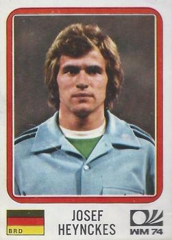1974 Panini FIFA World Cup Munich Stickers #100 Josef Heynckes Front