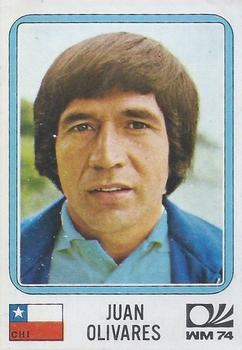 1974 Panini FIFA World Cup Munich Stickers #133 Juan Olivares Front