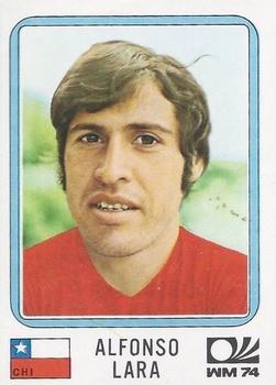 1974 Panini FIFA World Cup Munich Stickers #142 Alfonso Lara Front