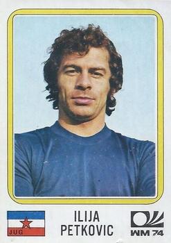 1974 Panini FIFA World Cup Munich Stickers #194 Ilija Petkovic Front