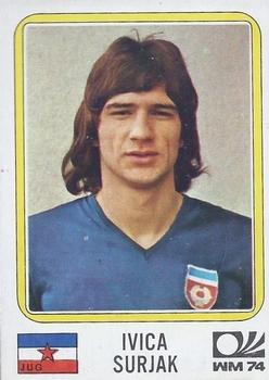 1974 Panini FIFA World Cup Munich Stickers #195 Ivica Surjak Front