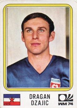 1974 Panini FIFA World Cup Munich Stickers #197 Dragan Dzajic Front