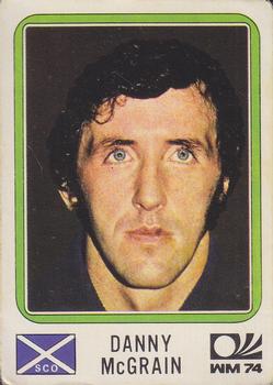 1974 Panini FIFA World Cup Munich Stickers #204 Danny McGrain Front