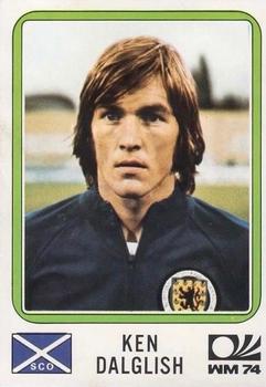 1974 Panini FIFA World Cup Munich Stickers #209 Ken Dalglish Front