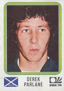 1974 Panini FIFA World Cup Munich Stickers #213 Derek Parlane Front