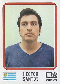 1974 Panini FIFA World Cup Munich Stickers #218 Hector Santos Front