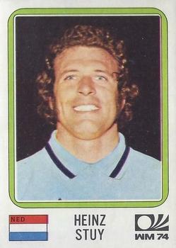 1974 Panini FIFA World Cup Munich Stickers #236 Heinz Stuy Front