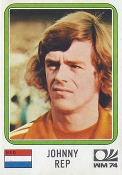 1974 Panini FIFA World Cup Munich Stickers #245 Johnny Rep Front