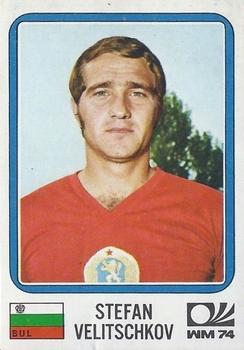 1974 Panini FIFA World Cup Munich Stickers #258 Stefko Velitschkov Front