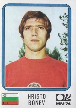 1974 Panini FIFA World Cup Munich Stickers #260 Hristo Bonev Front
