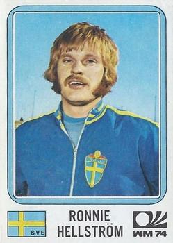1974 Panini FIFA World Cup Munich Stickers #269 Ronnie Hellstrom Front