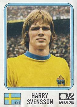1974 Panini FIFA World Cup Munich Stickers #279 Harry Svensson Front