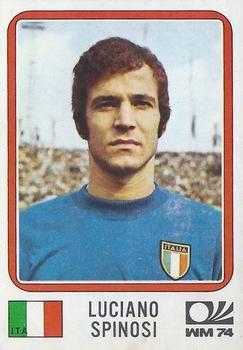 1974 Panini FIFA World Cup Munich Stickers #290 Luciano Spinosi Front
